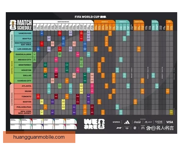 2026年世界杯完整赛程及各阶段比赛时间安排一览